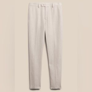 Banana Republic Milano Linen Suit Pants
